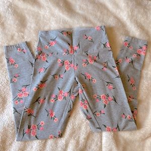 VS PINK Floral Print Leggings